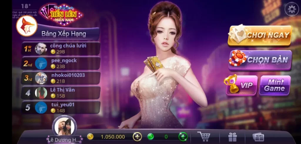 Game bài tiến lên miền nam tại qh88.download